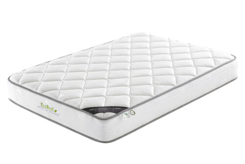 Angle view of Sapphire which is aviliable as a Single, Small Double and Double Mattress