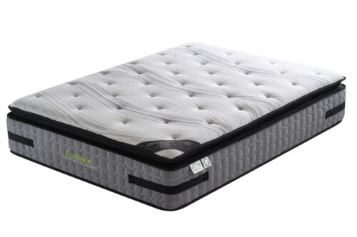 Angle View of Serenity Mattress which is available in Double, King Size and Super King size